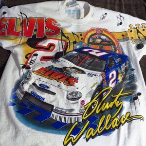 Rusty Wallace Elvis T-shirt